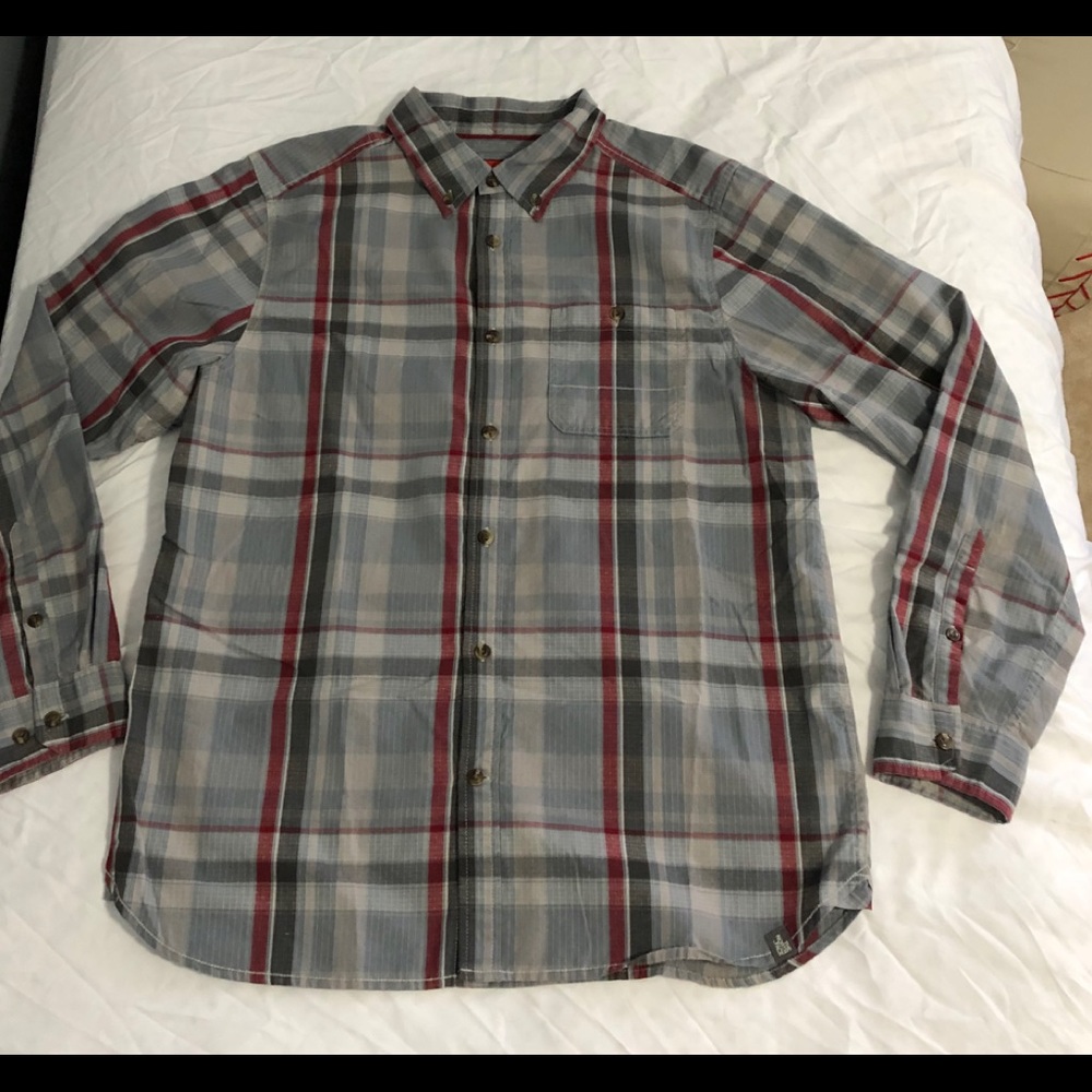 North Face Men’s Button Down Size Large